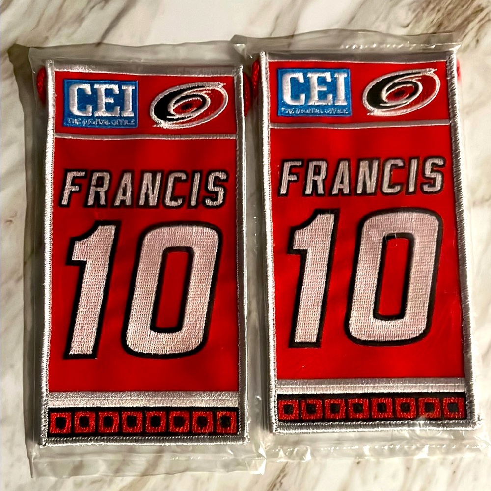 2 Carolina Hurricanes Ron Francis 10 Mini Banners